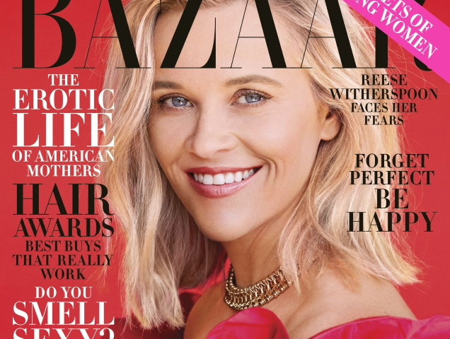 US Harper’s Bazaar November 2019 : Reese Witherspoon by Camilla Akrans