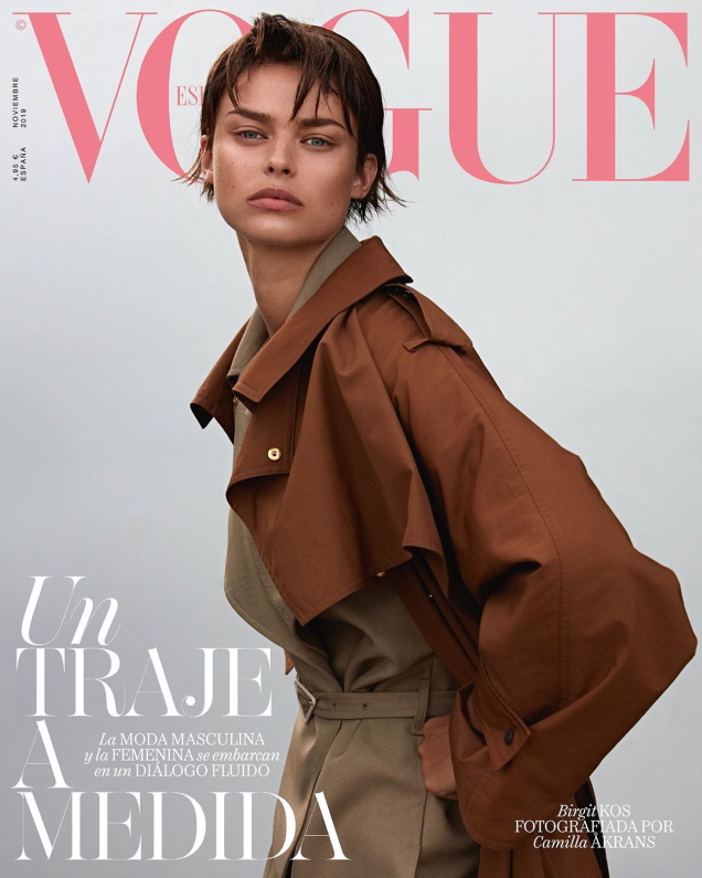 Vogue España November 2019 : Birgit Kos by Camilla Akrans