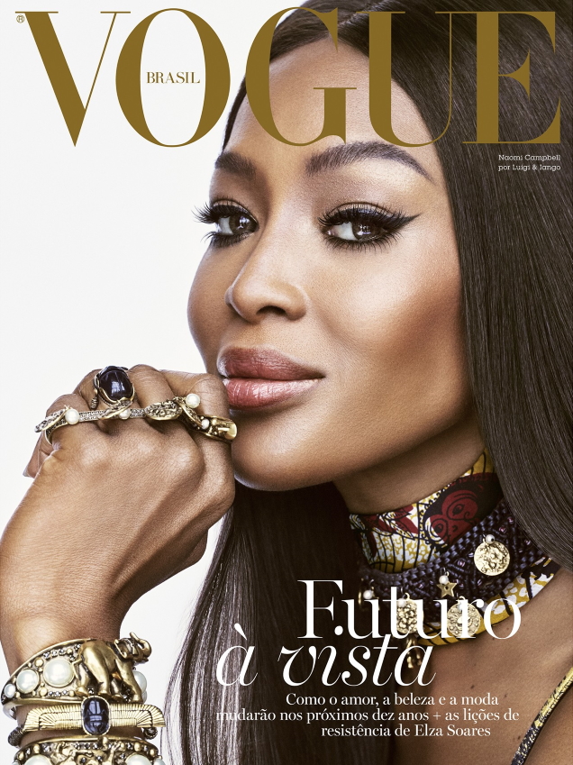 Vogue Brazil December 2019 : Naomi Campbell by Luigi & Iango