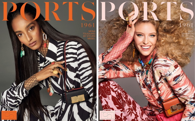 Ports 1961 S/S 2020 : Kaia, Jessica, Mona, Abby & Lys by Steven Meisel