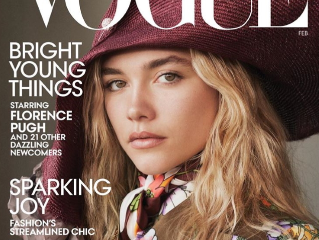 US Vogue February 2020 : Florence Pugh by Daniel Jackson