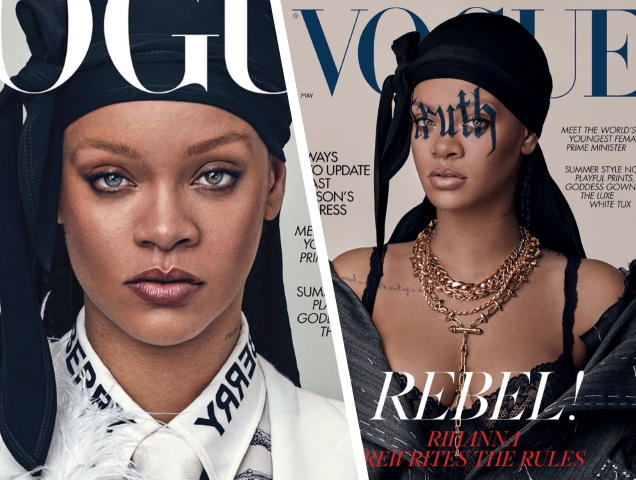 UK Vogue May 2020 : Rihanna by Steven Klein