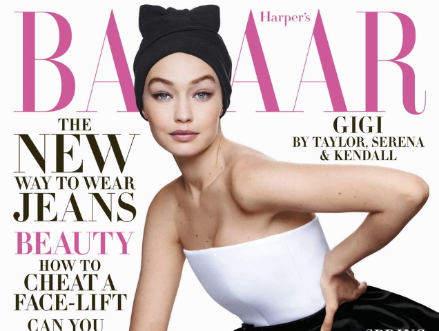 US Harper’s Bazaar April 2020 : Gigi Hadid by Sølve Sunsbø