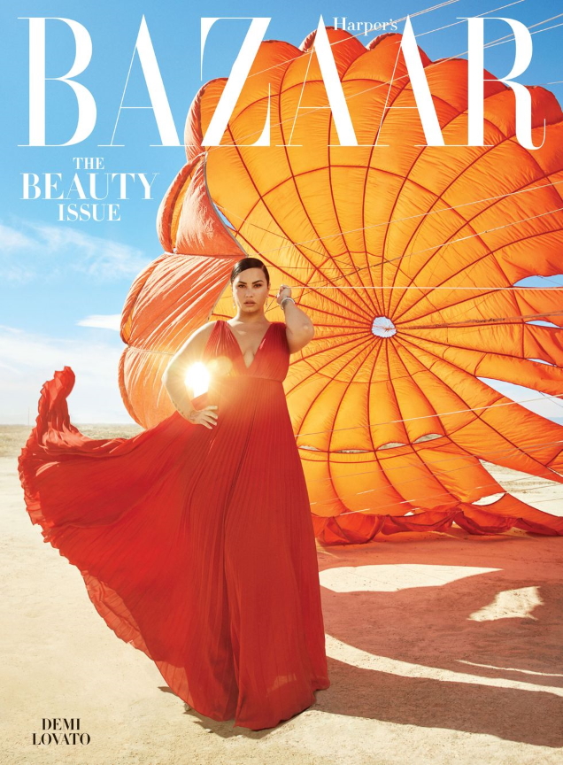 US Harper’s Bazaar May 2020 : Demi Lovato by Alexi Lubomirski