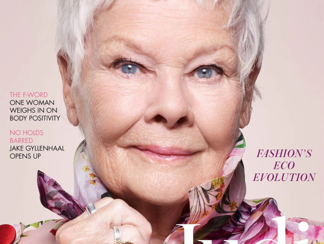 UK Vogue June 2020 : Judi Dench by Nick Knight