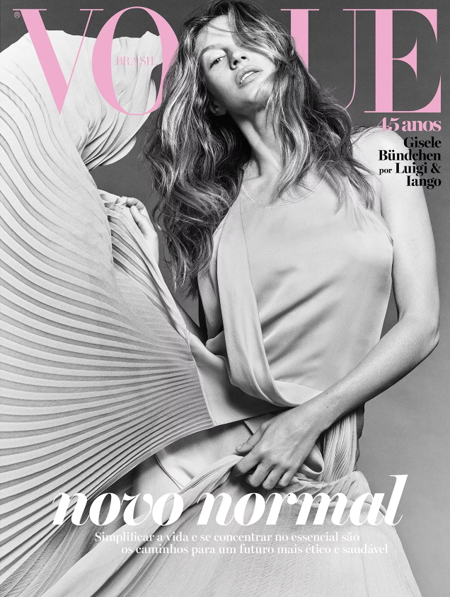 Vogue Brazil May 2020 : Gisele Bündchen by Luigi & Iango