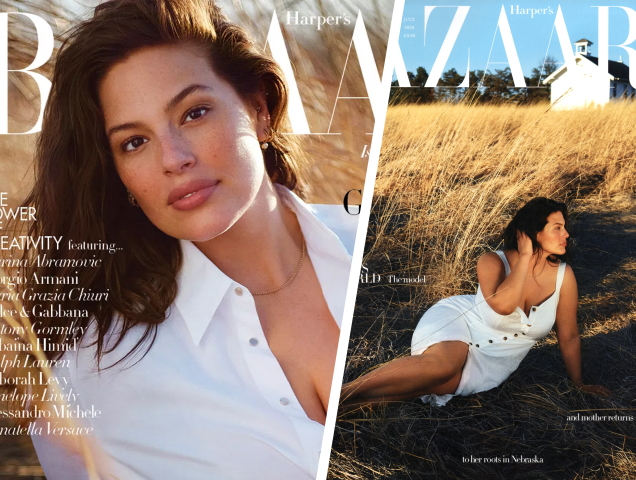 UK Harper’s Bazaar July 2020 : Ashley Graham by Justin Ervin