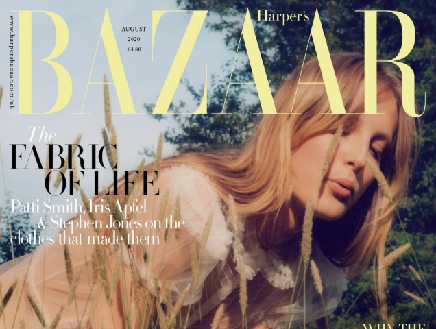 UK Harper's Bazaar August 2020 : Olympia Campbell by Jesse Jenkins