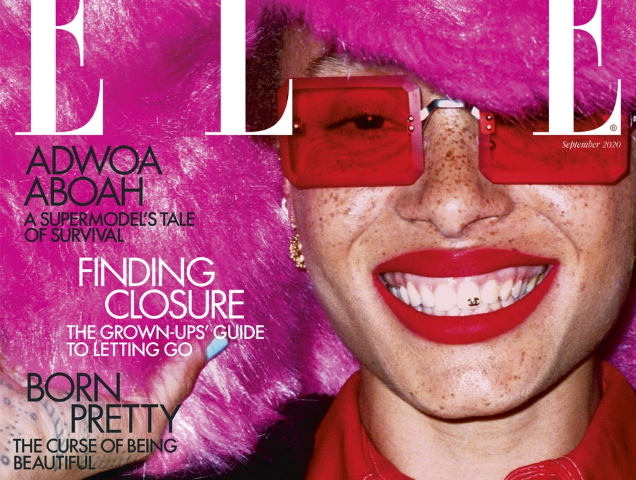 UK Elle September 2020 : Adwoa Aboah by Liz Johnson Artur