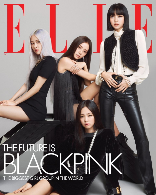 US Elle October 2020 : BLACKPINK by Kim Hee June