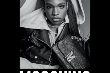 Moschino F/W 2020.21 : Aaron Philip by Luigi & Iango