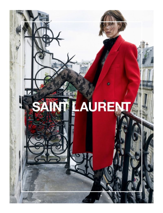 Saint Laurent F/W 2020.21 : Freja Beha Erichsen, Laetitia Casta & Debra Shaw by Juergen Teller