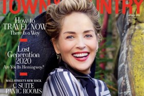 Town & Country October 2020 : Sharon Stone by Michael Muller