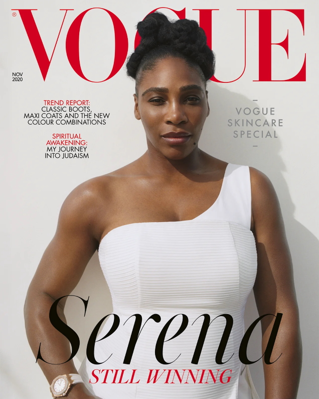 UK Vogue November 2020 : Serena Williams by Zoe Ghertner