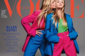 Vogue Germany January/February 2021 : Heidi Klum & Leni Klum by Chris Colls