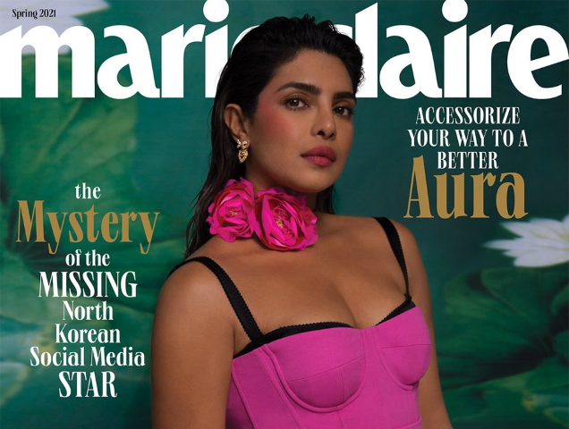 US Marie Claire Spring 2021 : Priyanka Chopra by Ruth Ginika Ossai