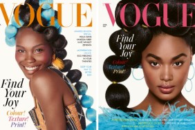 UK Vogue April 2021 : Achenrin, Precious, Mona & Janaye by Steven Meisel