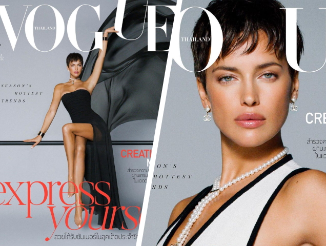 Vogue Thailand March 2021 : Irina Shayk by The Morelli Brothers