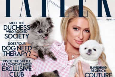 Tatler May 2021 : Paris Hilton by Yu Tsai