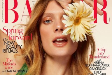 UK Harper’s Bazaar May 2021 : Constance Jablonski by Betina du Toit