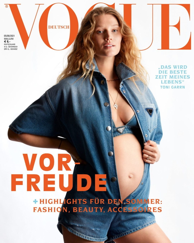 Vogue Germany May/June 2021 : Toni Garrn by Camilla Akrans