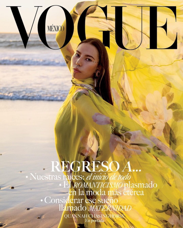 Vogue Mexico & Latin America May 2021 : Quannah Chasinghorse by Inez & Vinoodh