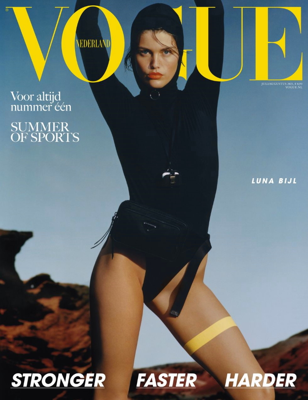 Vogue Netherlands July/August 2021 : Luna Bijl by Charles Negre