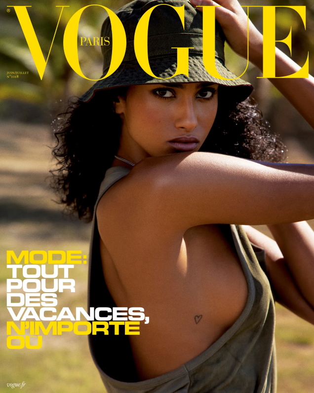 Vogue Paris June/July 2021 : Imaan Hammam by Inez van Lamsweerde & Vinoodh Matadin