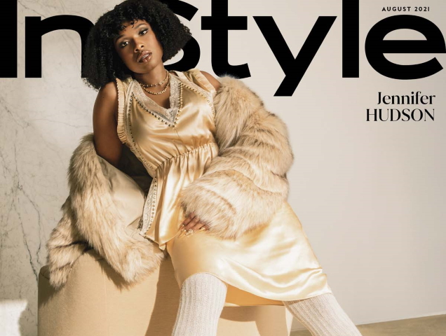 US InStyle August 2021 : Jennifer Hudson by Chrisean Rose