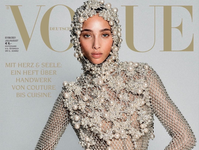 Vogue Germany July/August 2021 : Yasmin Wijnaldum by Chris Colls