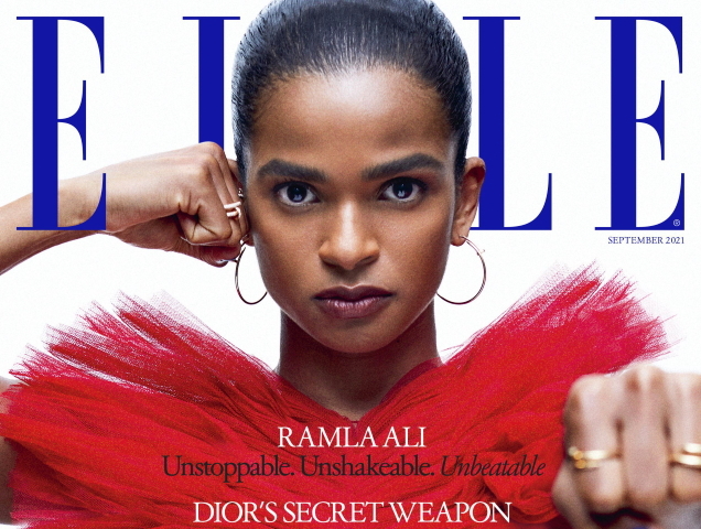 UK Elle September 2021 : Ramla Ali by Meinke Klein