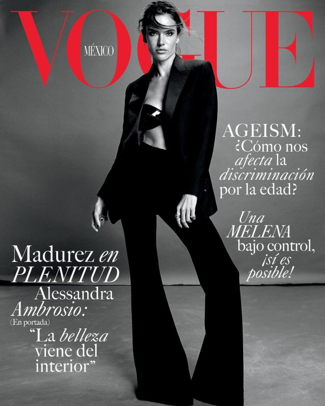 Vogue Mexico & Latin America August 2021 : Alessandra Ambrosio by Emma Summerton