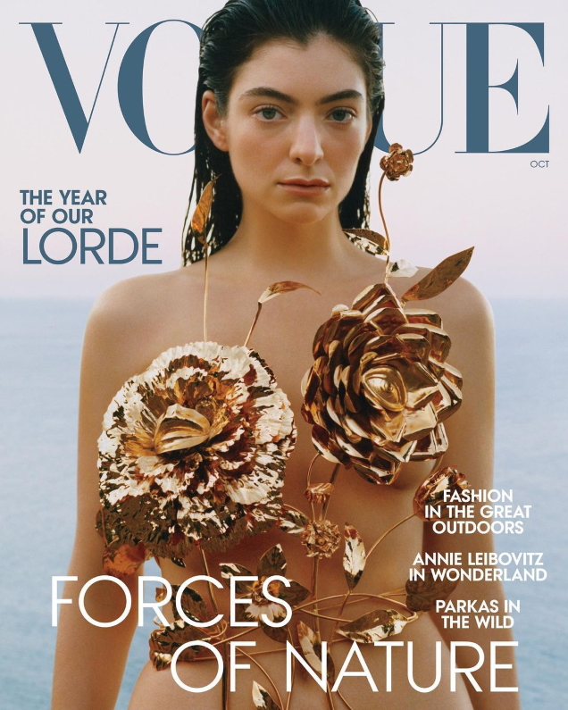 US Vogue October 2021 : Lorde by Theo de Gueltzl