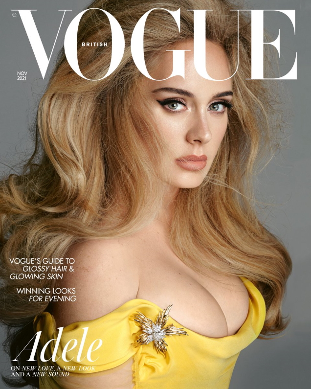 UK Vogue November 2021 : Adele by Steven Meisel