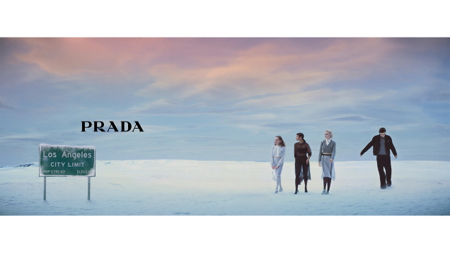 Prada Holiday 2021 by Glen Luchford