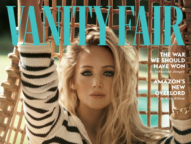 Vanity Fair December 2021/January 2022 : Jennifer Lawrence by Lachlan Bailey