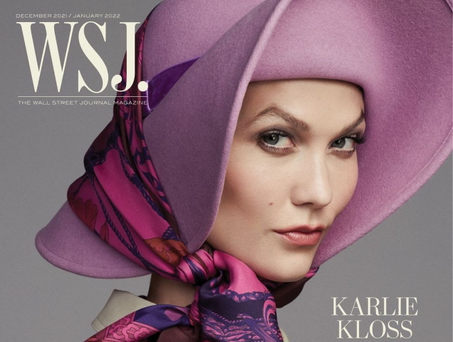 WSJ. Magazine December 2021/January 2022 : Karlie Kloss by Ethan James Green