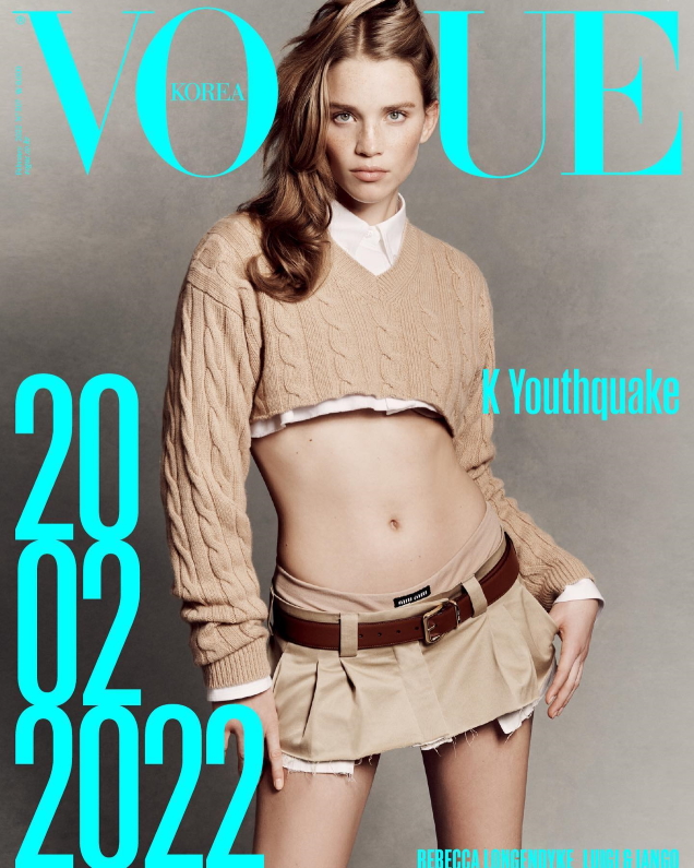 Vogue Korea February 2022 : Rebecca Leigh Longendyke by Luigi & Iango