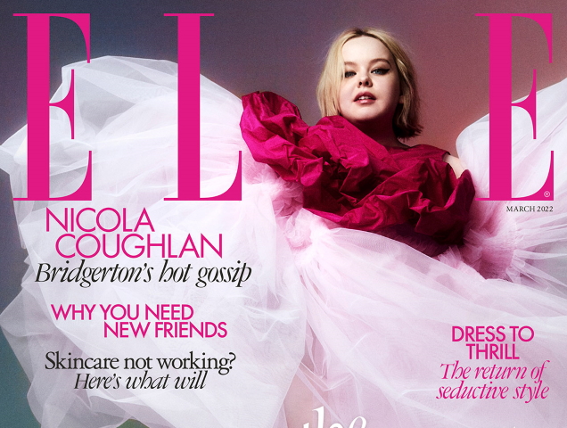 UK Elle March 2022 : Nicola Coughlan by Meinke Klein