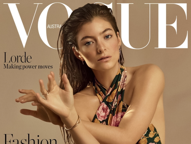 Vogue Australia March 2022 : Lorde by Alique