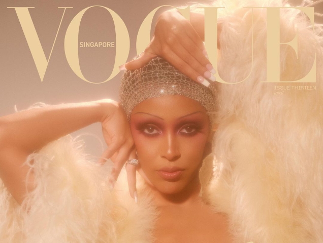 Vogue Singapore April 2022 : Doja Cat by Sharif Hamza