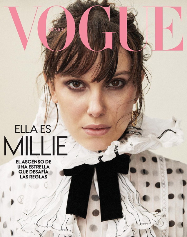 Vogue Mexico & Latin America June 2022 : Millie Bobby Brown by Claudia Knoepfel