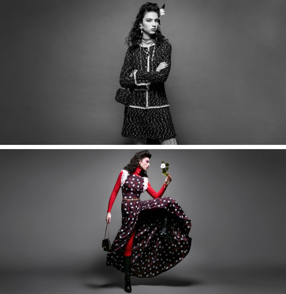 Chanel F/W 2023.24 : Loli Bahia by Inez van Lamsweerde & Vinoodh Matadin