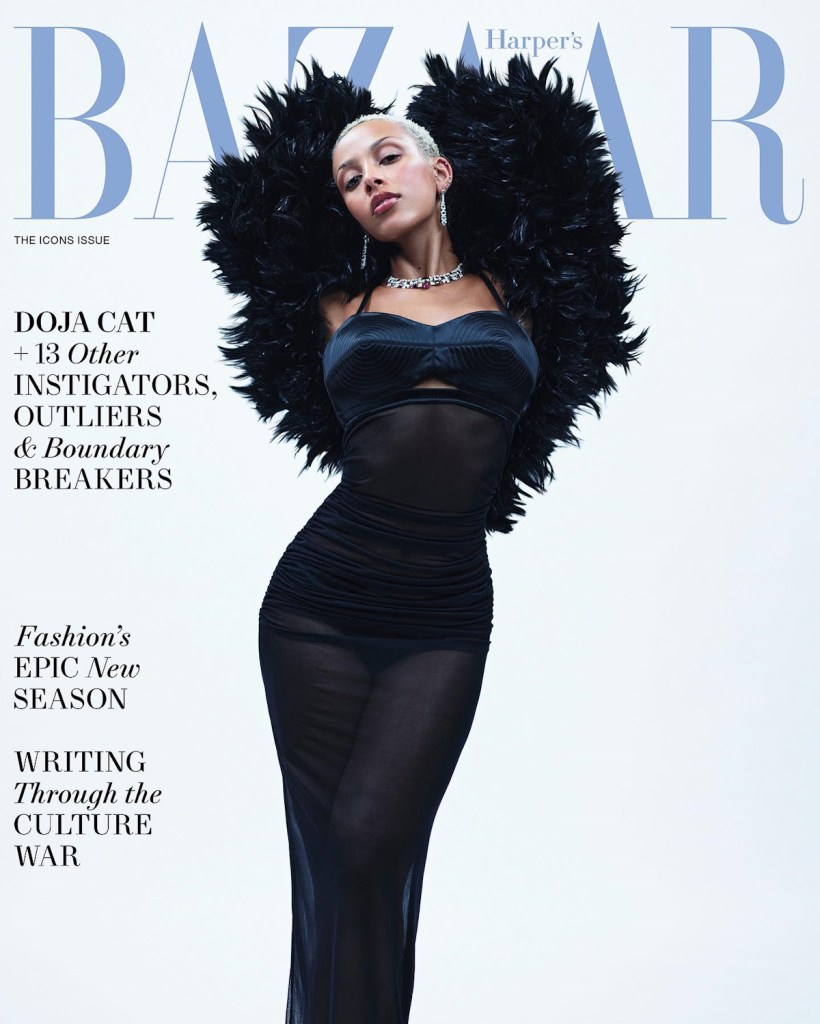 US Harper’s Bazaar September 2023 : Kendall Jenner, Doja Cat & Paul Mescal by Mario Sorrenti