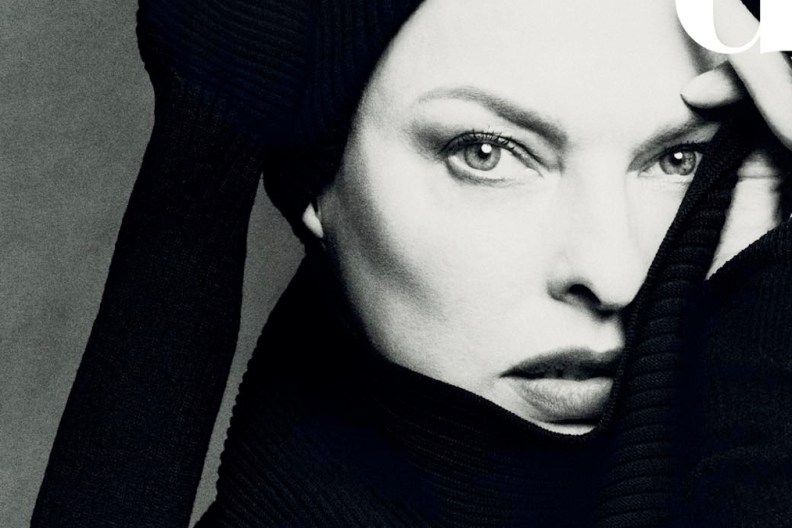 D la Reppublica September 8, 2023 : Linda Evangelista by Robin Galiegue