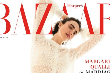 US Harper's Bazaar October 2023 : Margaret Qualley by Amy Troost