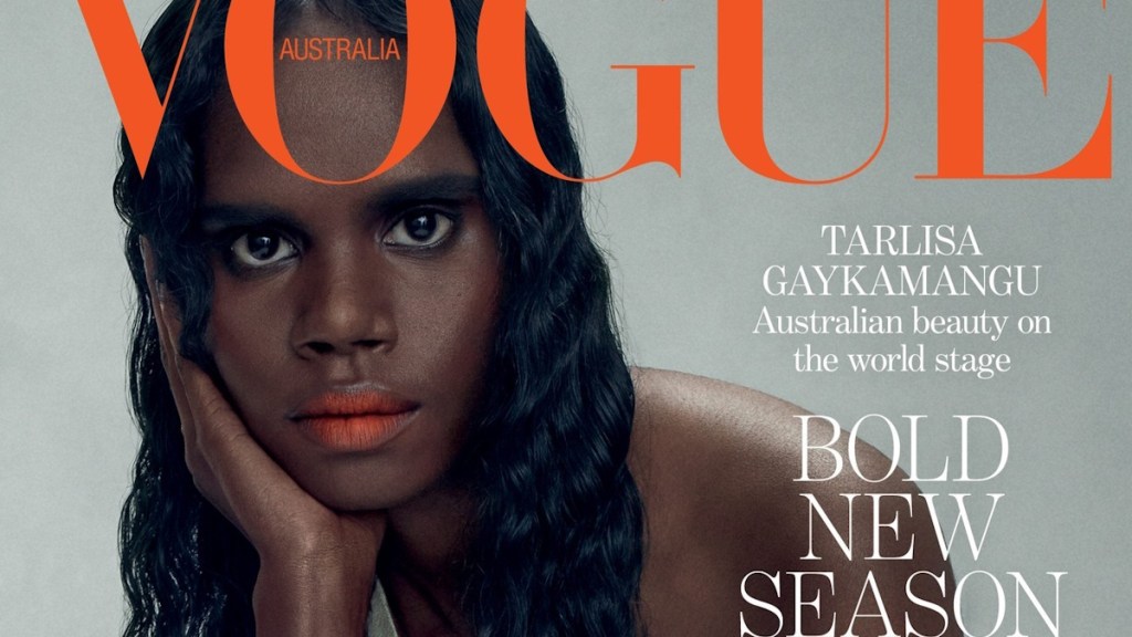 Vogue Australia September 2023 : Tarlisa Gaykamangu by Robbie Fimmano