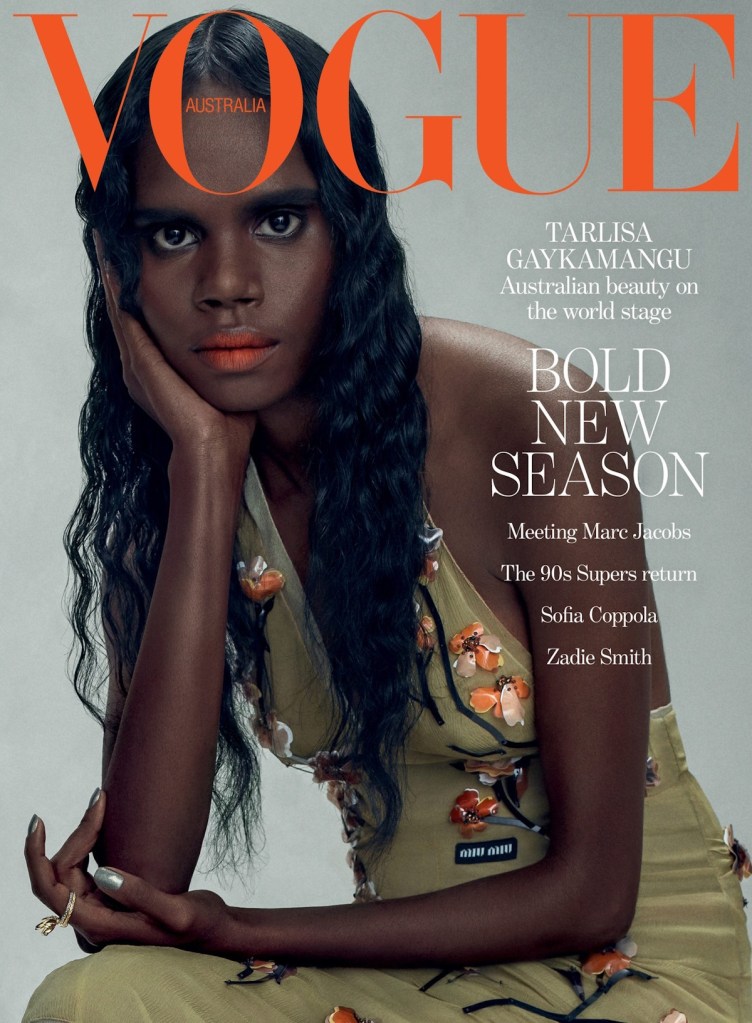 Vogue Australia September 2023 : Tarlisa Gaykamangu by Robbie Fimmano