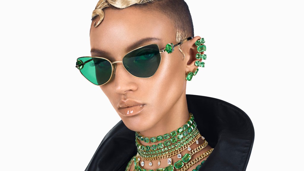 Swarovski Eyewear 2023 : Georgia Palmer by Steven Meisel