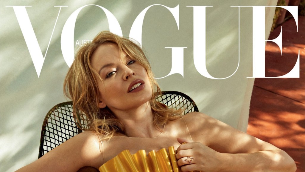 Vogue Australia October 2023 : Kylie Minogue by Alique